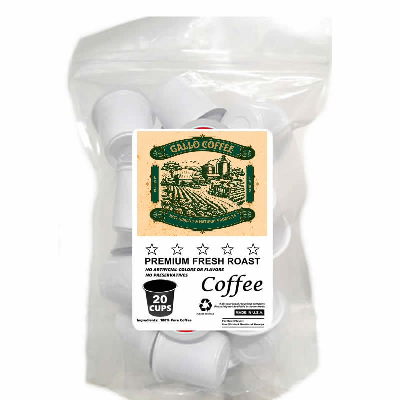 60 Pack Single Serve Coffee Capsules